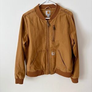 Carhartt women’s caramel Bomber Jacket